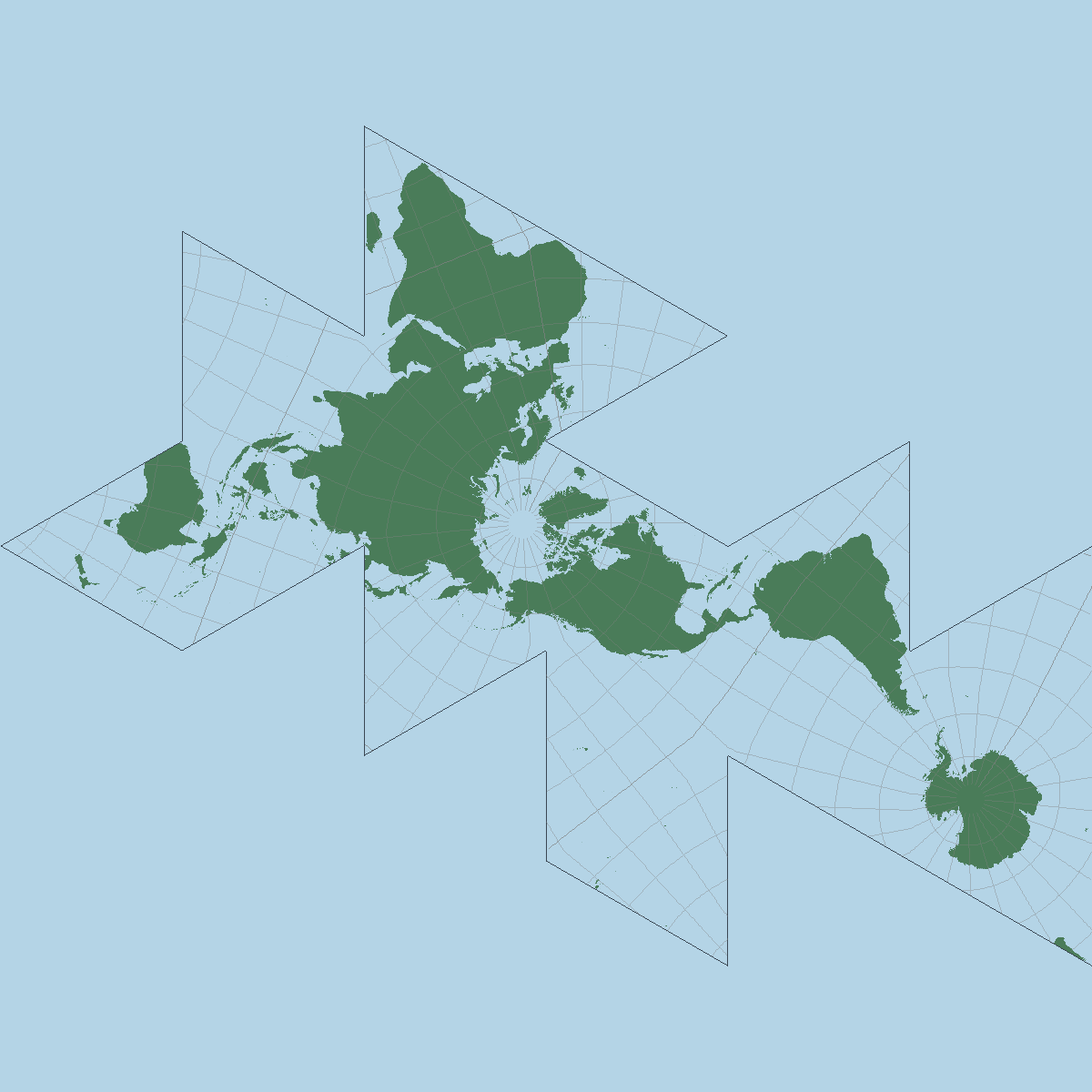 ダイマクション図法