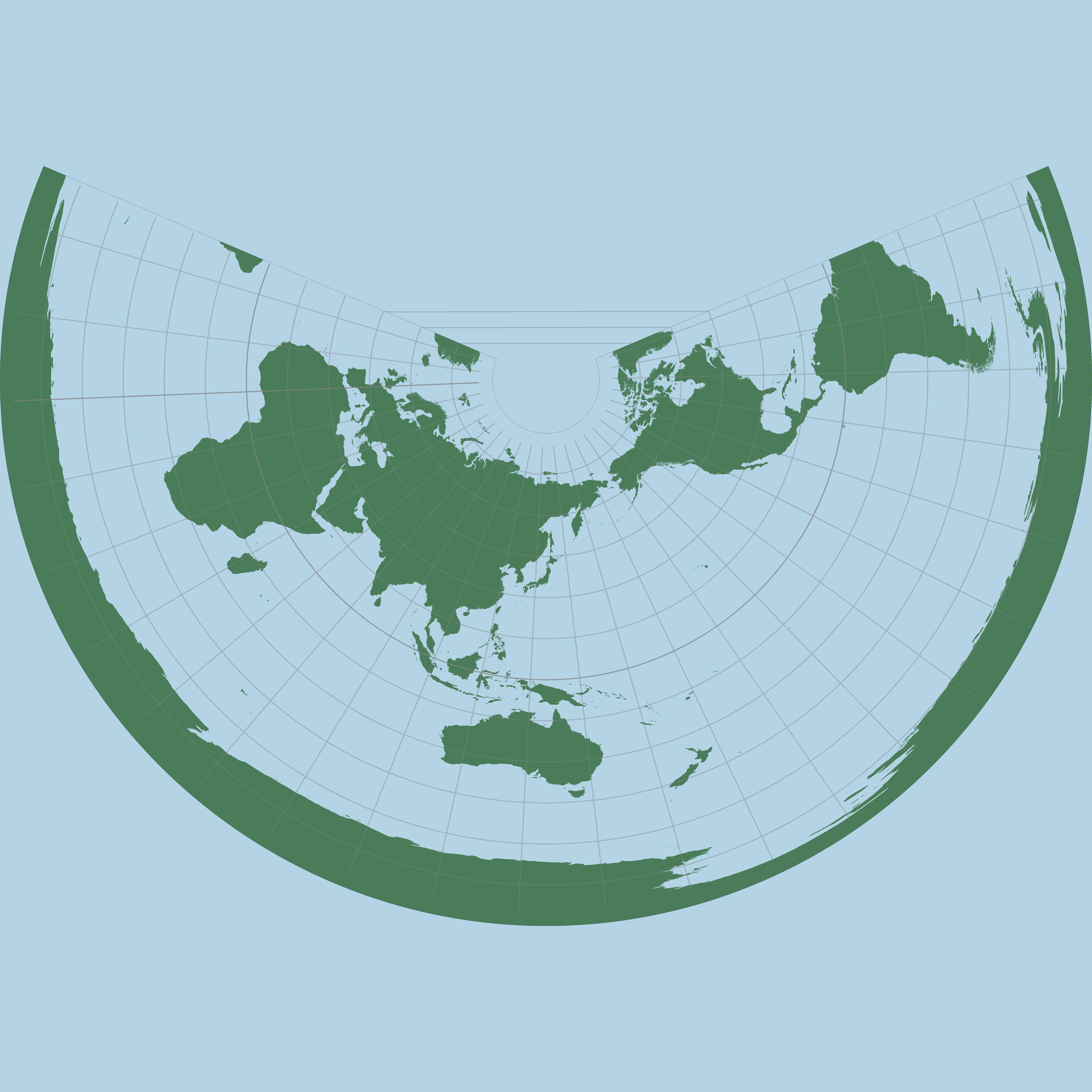 正距円錐図法