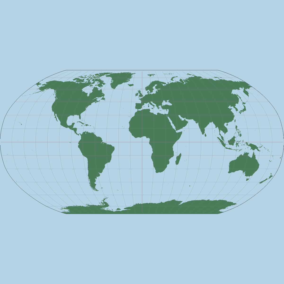 ロビンソン図法