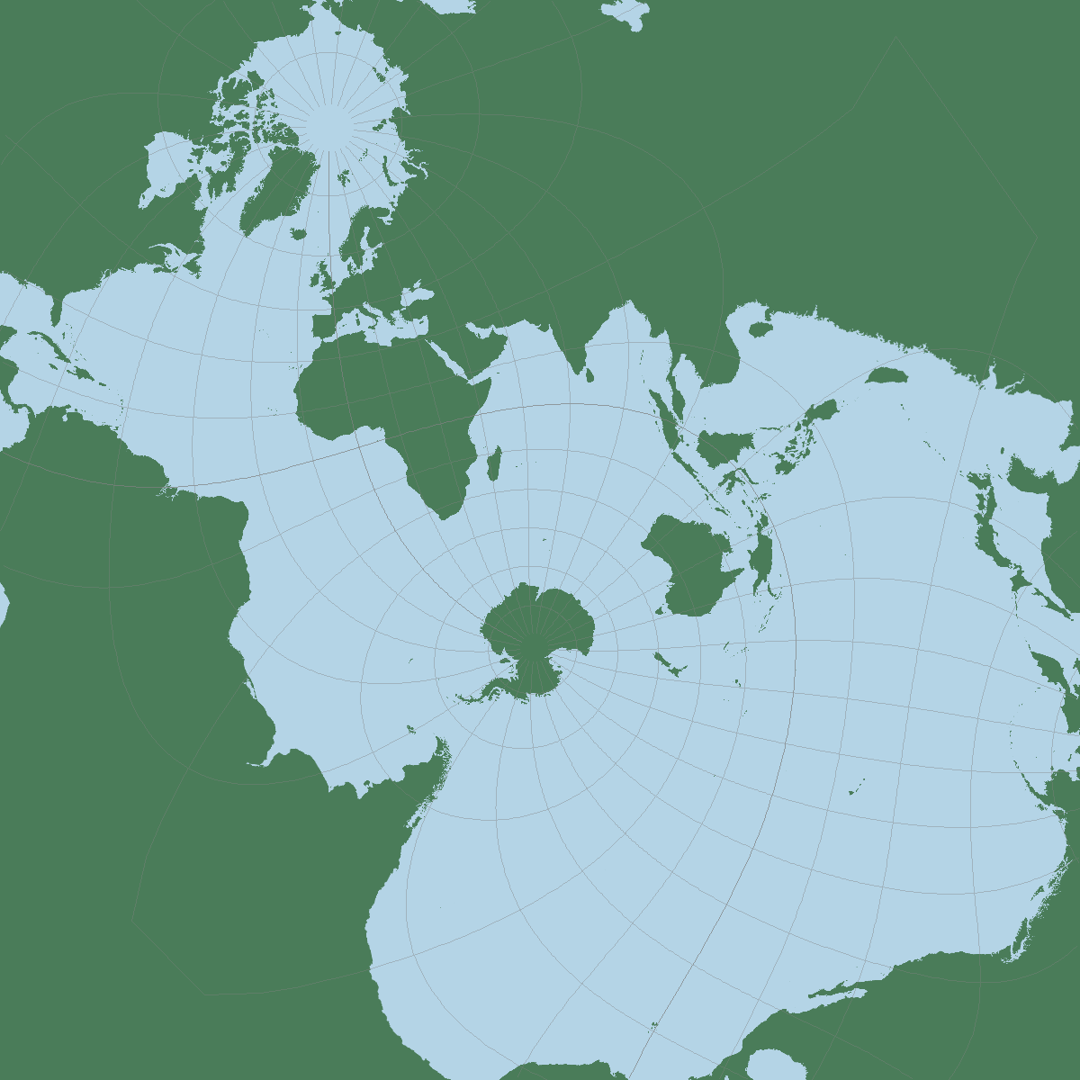 スピルハウス図法